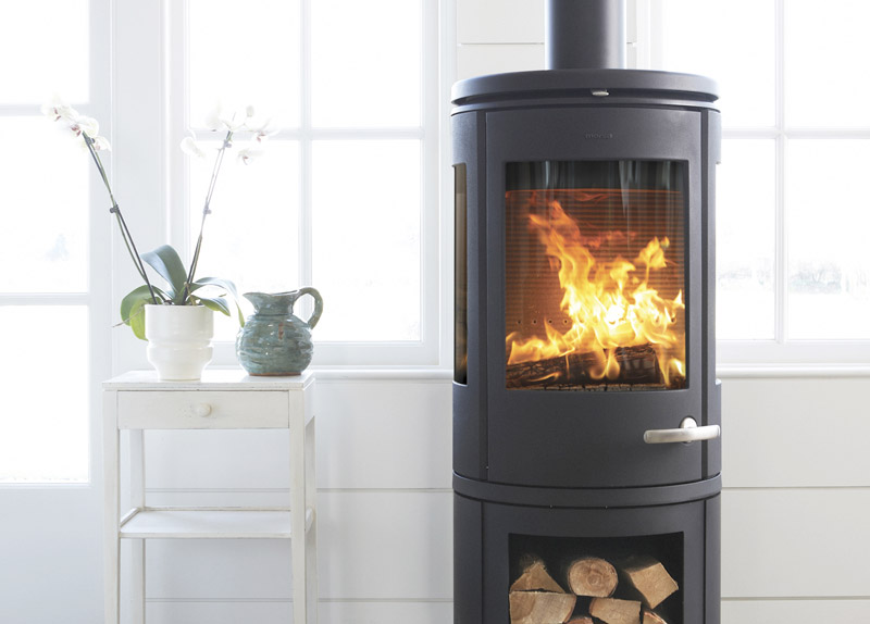 Install stove during the summer